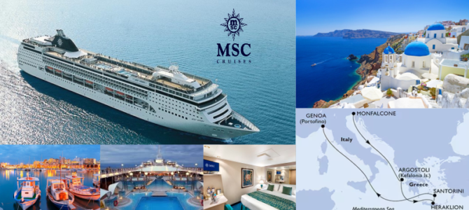CROCIERA MSC SUL MEDITERRANEO