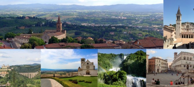 UMBRIA: Assisi – Perugia – Spoleto –  Le Cascate delle Marmore
